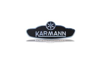 German quality Karmann side emblem