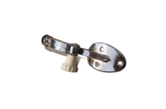 German quality pop out catch with ivory knob Left