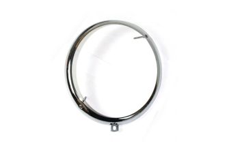 German quality solid brass chromed finished headlamp rim