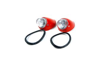 German quality complete bullet indicator units clear lenses