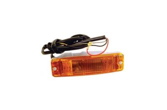Complete indicator unit with orange lens