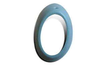 Rear light housing in primer Left 8/55-5/61