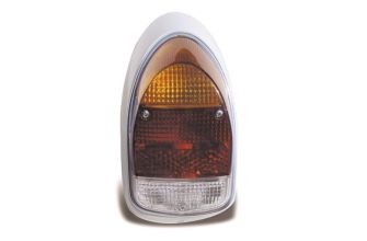 Tombstone rear light unit orange red & clear lens Right