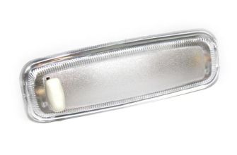 German quality interior light with  chrome trim