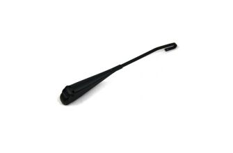 Wiper arm with grub screw fixing under the arm in black