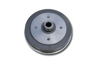 Rear brake drum  4 stud 130mm x 4PCD bolt pattern