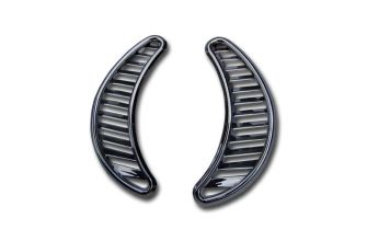 Chrome half moon rear 1/4 vents 8/70-79