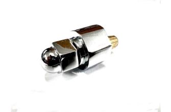 Chrome mirror mounting nut & ferrule 101 style mirror