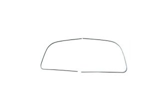 German chrome trims for rear window convertible Beetle 63-75