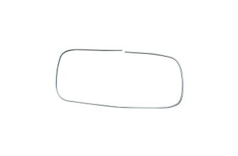 German quality chrome metal insert rear window