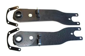Adjustable rear spring plates with 1 inch dogleg Beetle & Ghia 59-