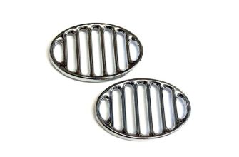 German quality chrome horn grills