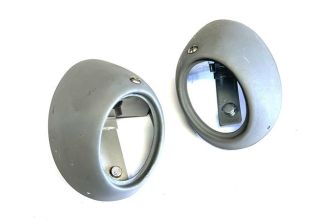 German quality metal egg style USA rear light units