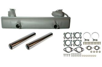 Complete exhaust kit Single hot spot 1300cc-1600cc