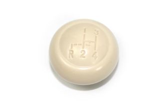 German quality ivory gear knob with shift pattern 7mm