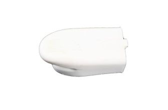 White plastic coat hook Beetle & Bus