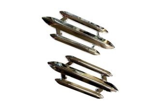 German quality chrome KOCH style horn grilles