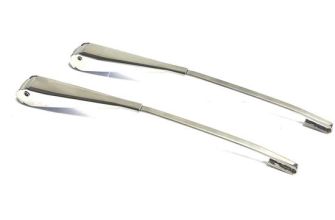 German quality chrome wiper arms grub screw style convertible Beetle