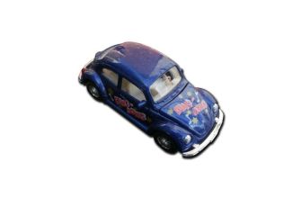 Beetle metal toy car Blue