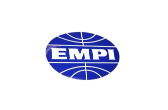 Empi oval sticker 80mm x 55mm
