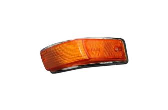 German quality front indicator lens with Hella logo Left Ghia