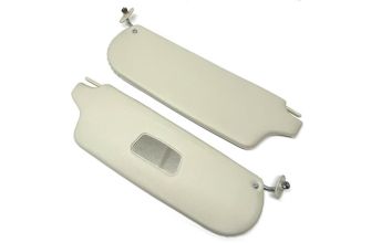 Sunvisors in off white Ghia