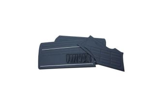 German quality 4 pcs interior door card set black