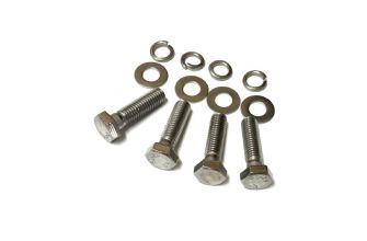 German quality rear bumper iron to body fitting kit for both irons