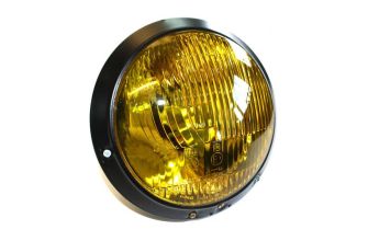 German quality headlight unit RHD with yellow Hella lens Ghia