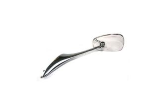 Chrome swan neck mirror Fits Left or Right