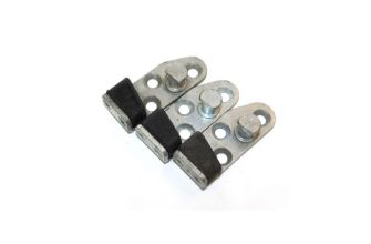 NOS cab door strike plate 3 hole Right  Sold as each