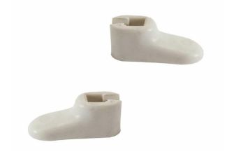 German quality sunvisor clips in off white Type 3 61-66