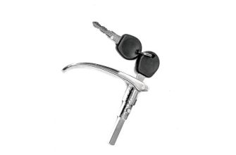 Side door handle & barrel with 2 keys