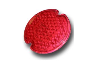 German quality all red light lens with Hella logo