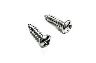 German quality stainless steel number plate light lens screw set