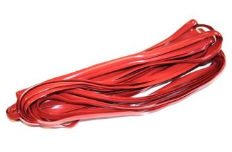 German quality belt line trim insert in Sealing Wax Red