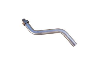 Brushed stainless gearstick extension