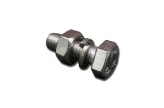 Stainless steel bolt washer and nut for pedal 68-79