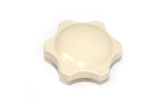 German quality heater knob Ivory