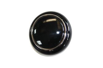 German quality complete horn button in black