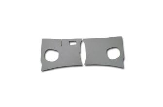 German quality kick panels  ABS grey leather grain finish LHD Bus