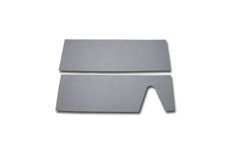 German quality Rear luggage area side panels in Black