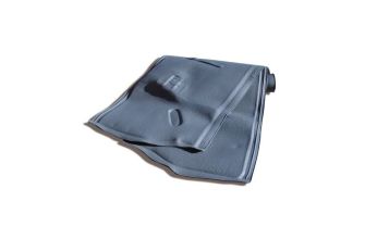 German quality foam backed rubber under seat mats in Grey