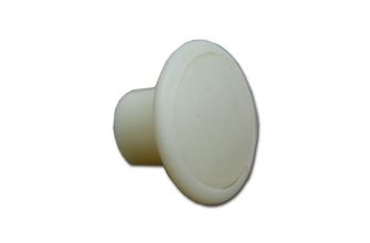 German quality coat hook for assistance strap cloud white