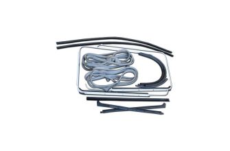 German quality cab door seal kit German door seals and fixed 1/4 light both doors