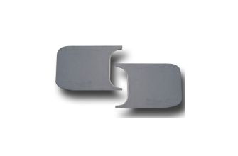 Indicator housing block off plates