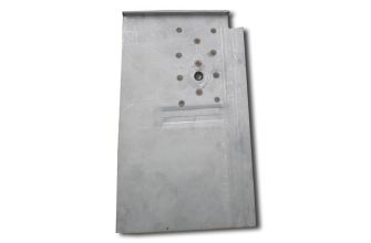 Correct fit seat belt mounting panel Left