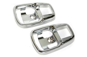 German quality chrome release handle surrounds