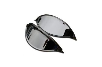 German quality stainless steel headlamp eyebrows