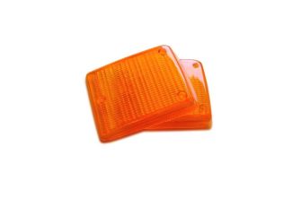 German quality orange front indicator lens Left
